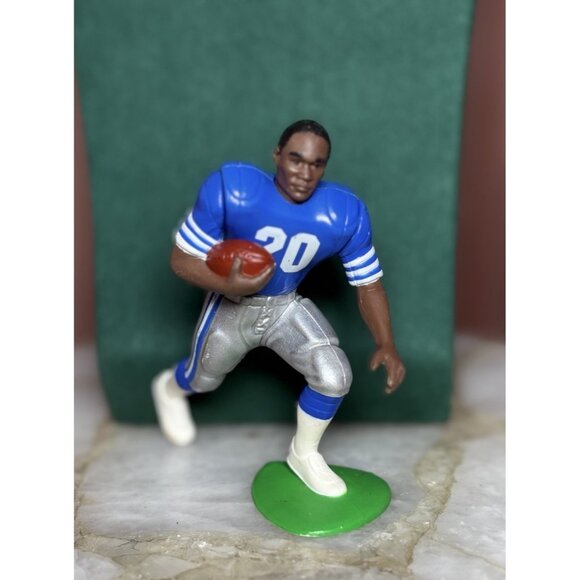 Kenner Starting Lineup Other - Vintage 1992 Kenner Starting Lineup Barry Sanders #20 Detroit Lions Figure SLU